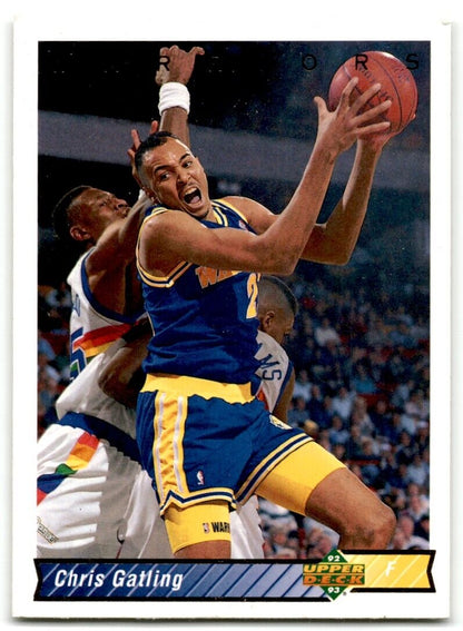 1992-93 Upper Deck Chris Gatling Golden State Warriors #221