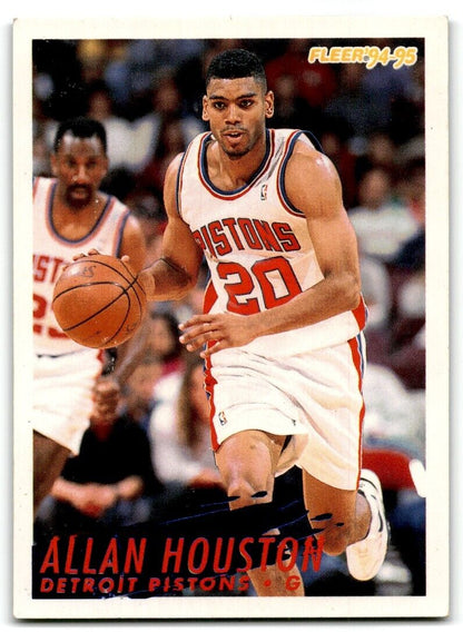 1994-95 Fleer Allan Houston Detroit Pistons #67