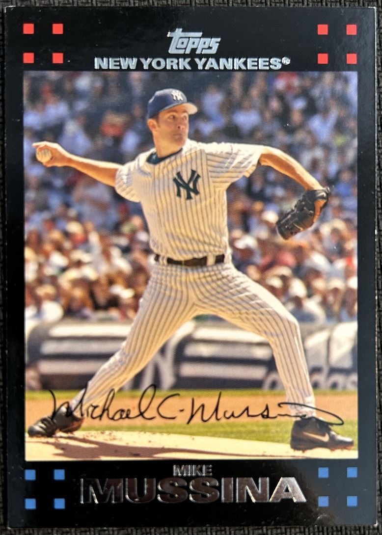 2007 Topps New York Yankees Mike Mussina New York Yankees #NYY8