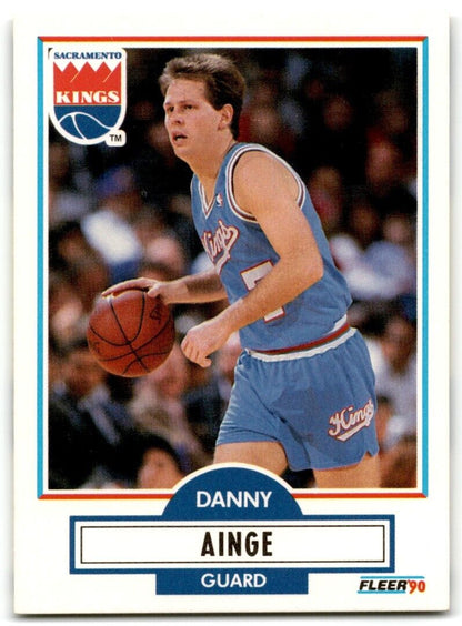 1990-91 Fleer Danny Ainge Sacramento Kings #162