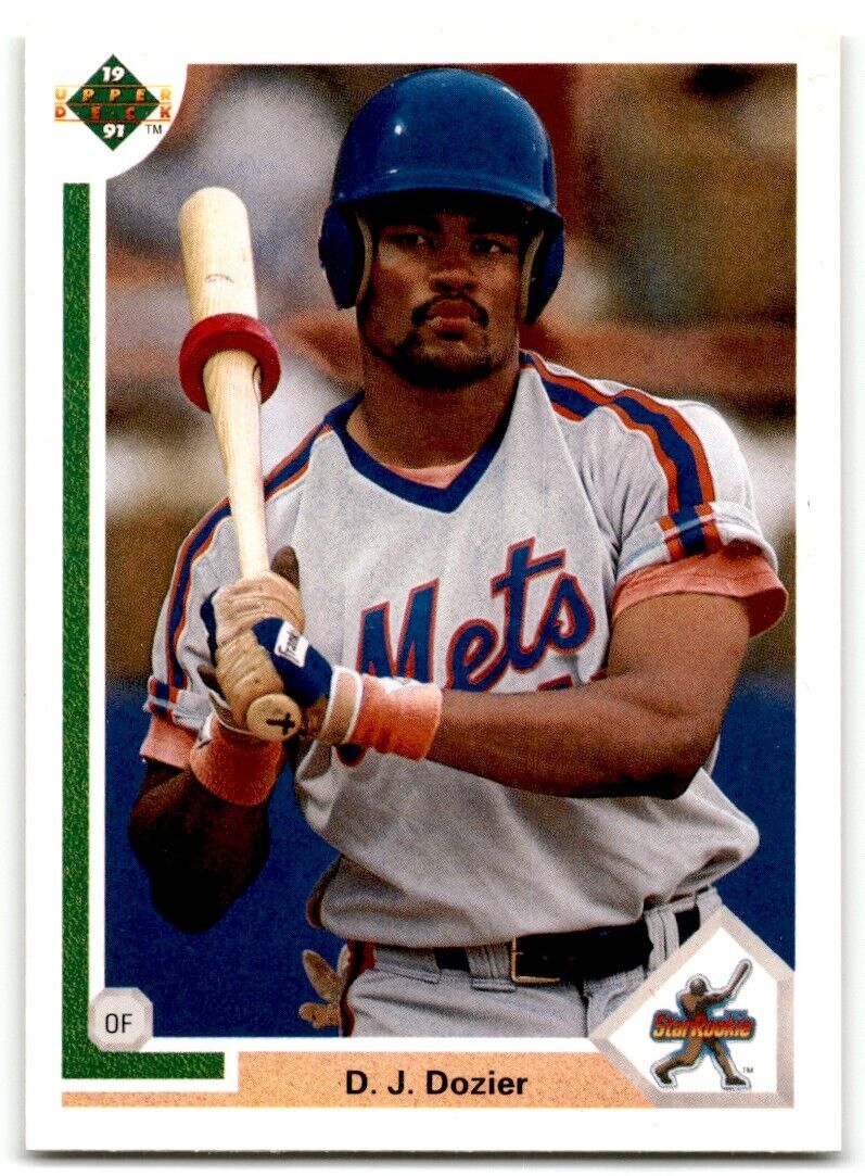 1991 Upper Deck D.J. Dozier New York Mets #3