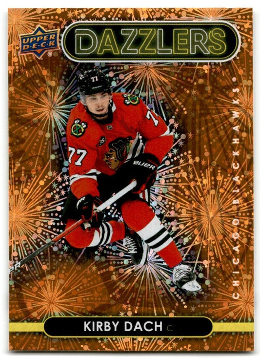 2021-22 Upper Deck Dazzlers Kirby Dach Chicago Blackhawks #DZ-60