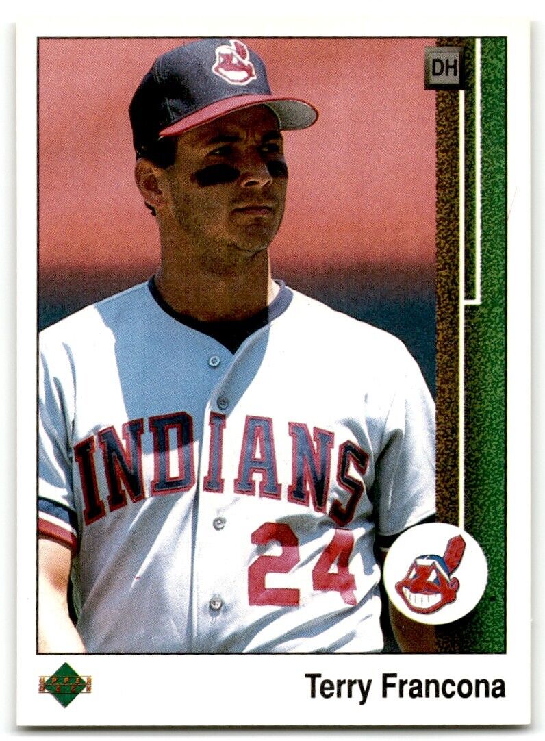 1989 Upper Deck Terry Francona Cleveland Indians #536