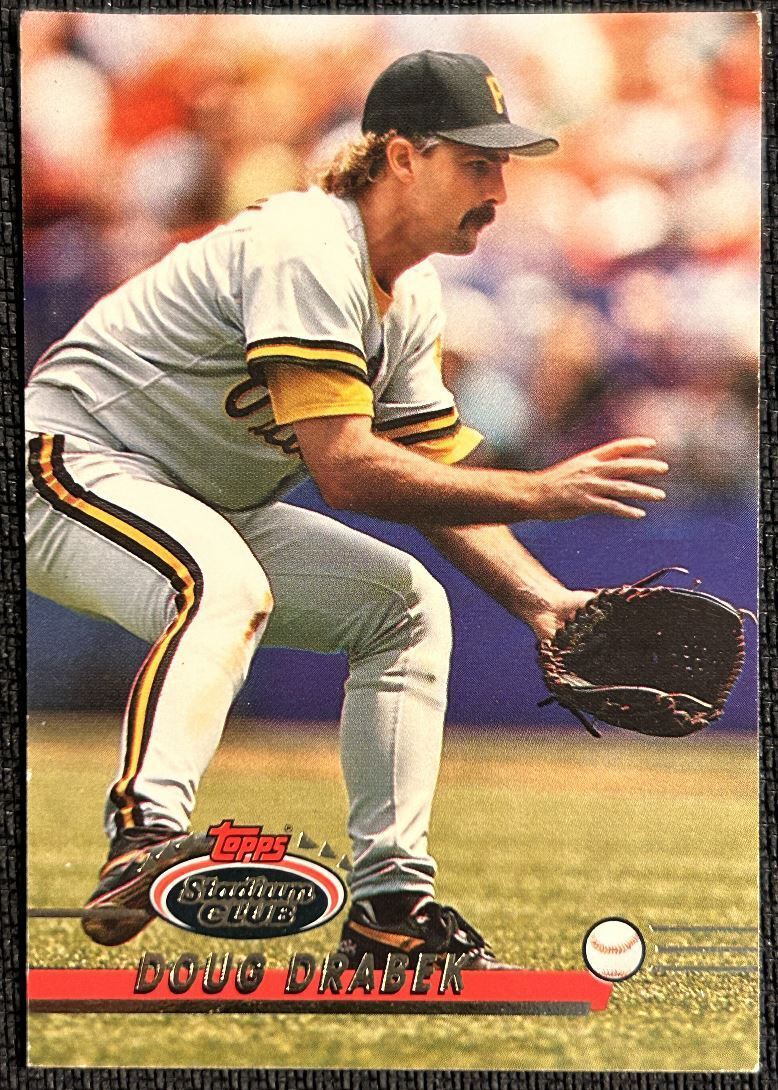 1993 Stadium Club Doug Drabek Pittsburgh Pirates #167