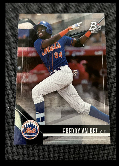 2021 Bowman Platinum Top Prospects Freddy Valdez New York Mets #TOP-64