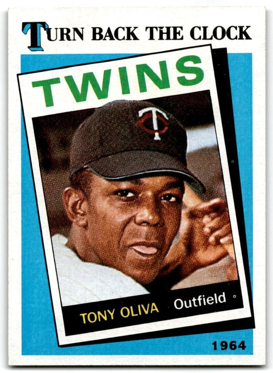 1989 Topps Tony Oliva Minnesota Twins #665