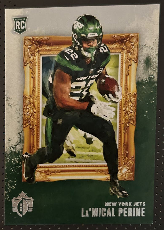 2020 Panini Chronicles Gridiron Kings La'Mical Perine Rookie New York Jets