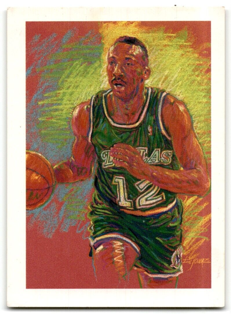 1991-92 Hoops Derek Harper Dallas Mavericks #508