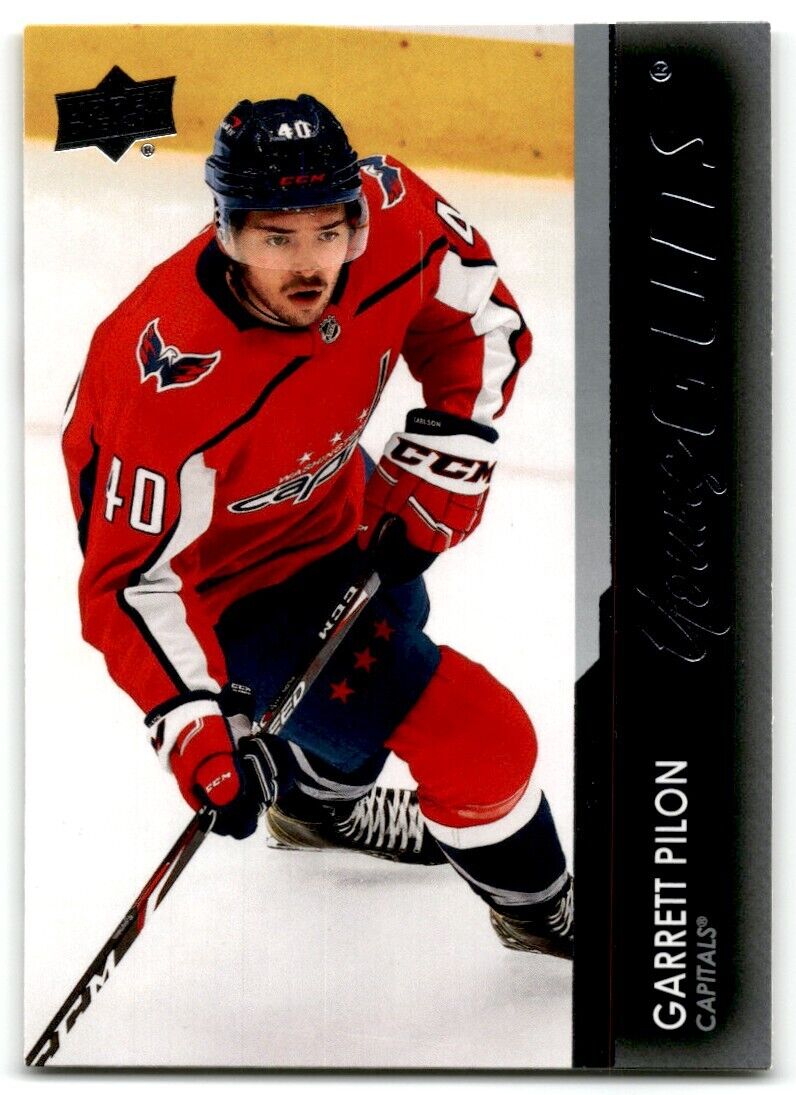 2021-22 Upper Deck Garrett Pilon Rookie Washington Capitals #214