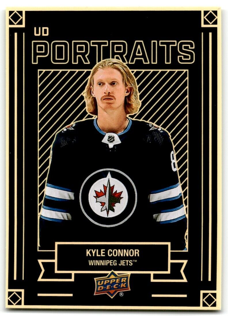 2022-23 Upper Deck UD Portraits Kyle Connor Winnipeg Jets #P-24