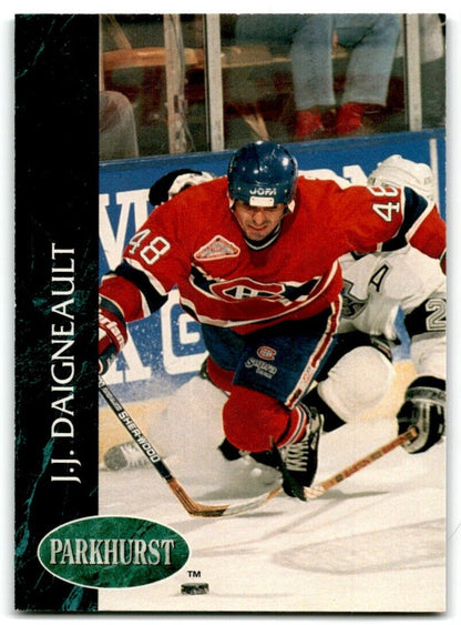 1992-93 Parkhurst J.J. Daigneault Montreal Canadiens #324