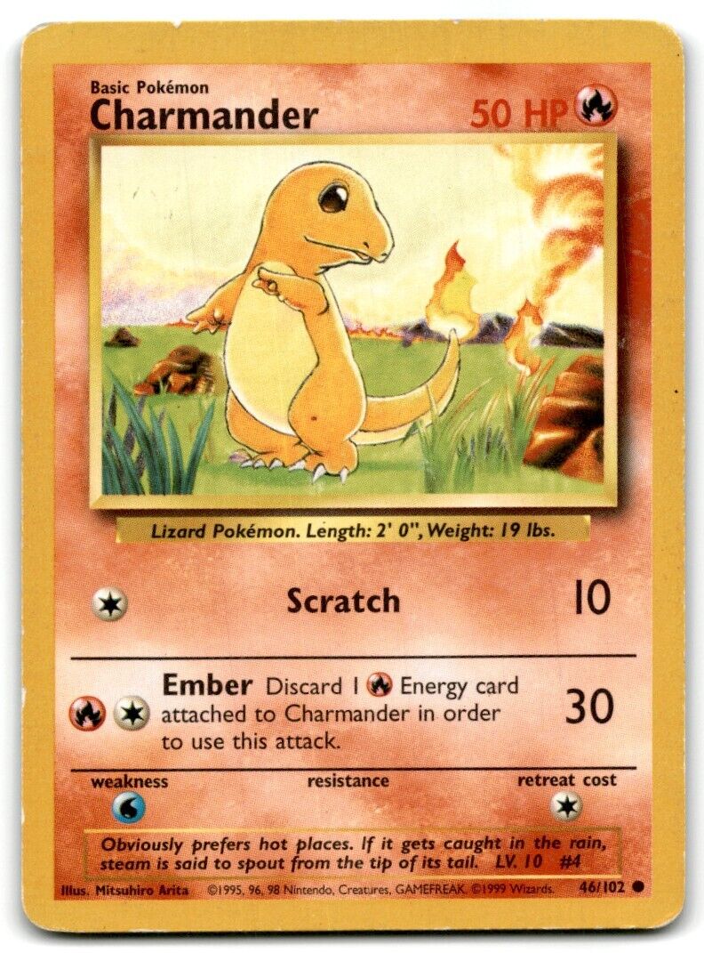 2000 Classic - Base Set 2 Charmander Basic/Common #69