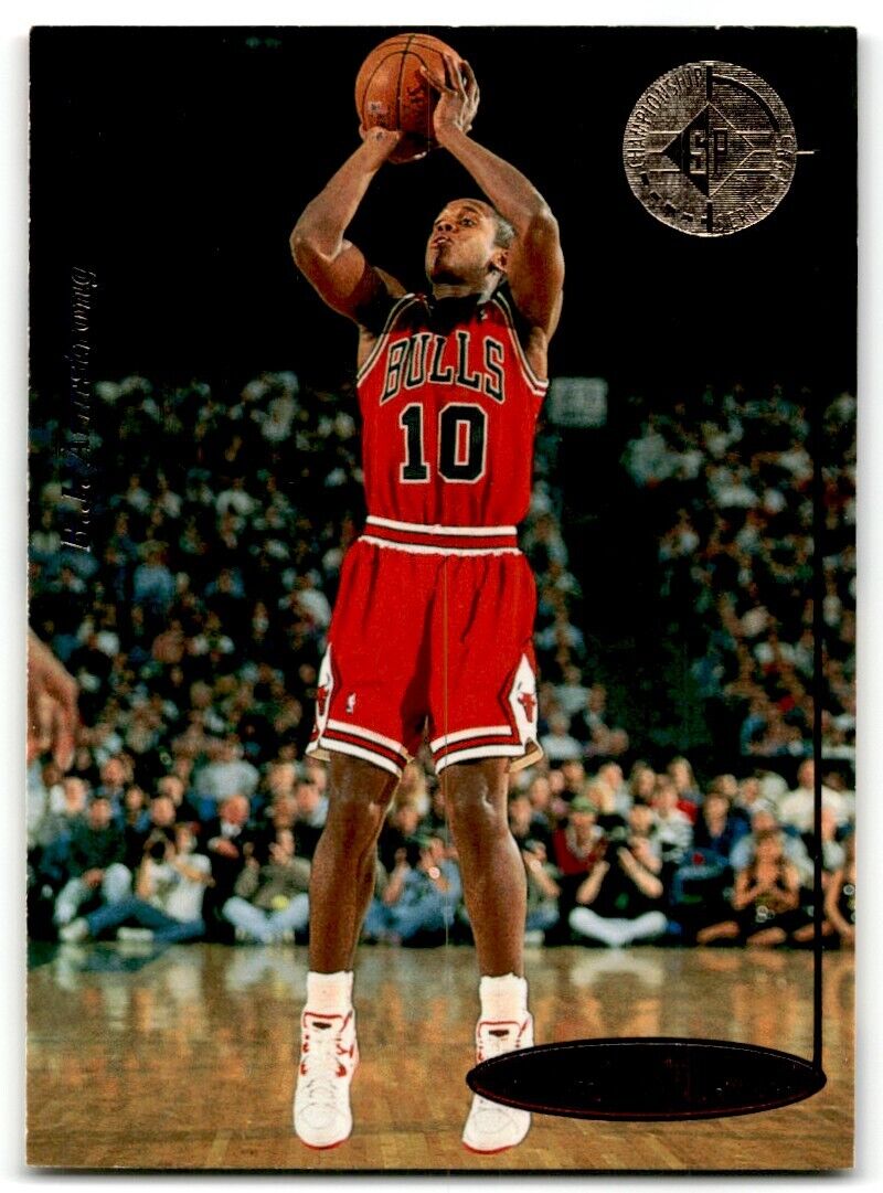 1995-96 SP Championship Series 1995 B.J. Armstrong Chicago Bulls #40