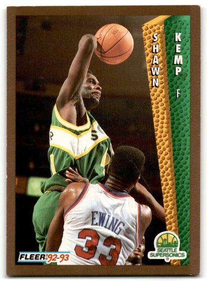 1992-93 Fleer Shawn Kemp Seattle SuperSonics #213