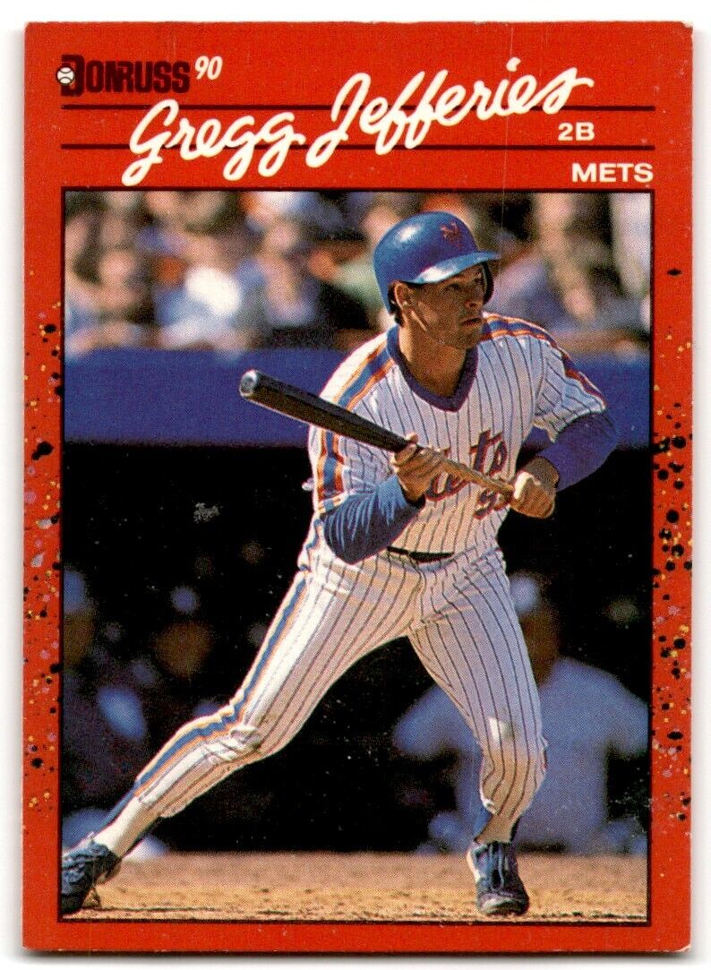 1990 Donruss Gregg Jefferies New York Mets #270