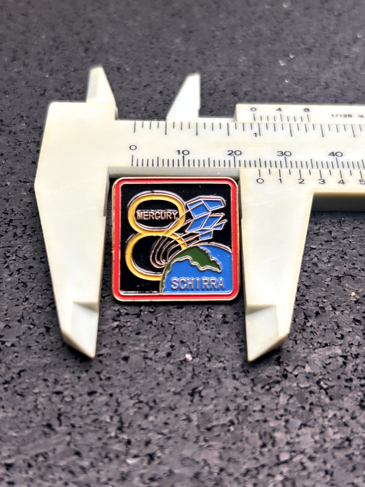 NASA PIN Mercury-Atlas 8 Sigma 7 Walter Schirra