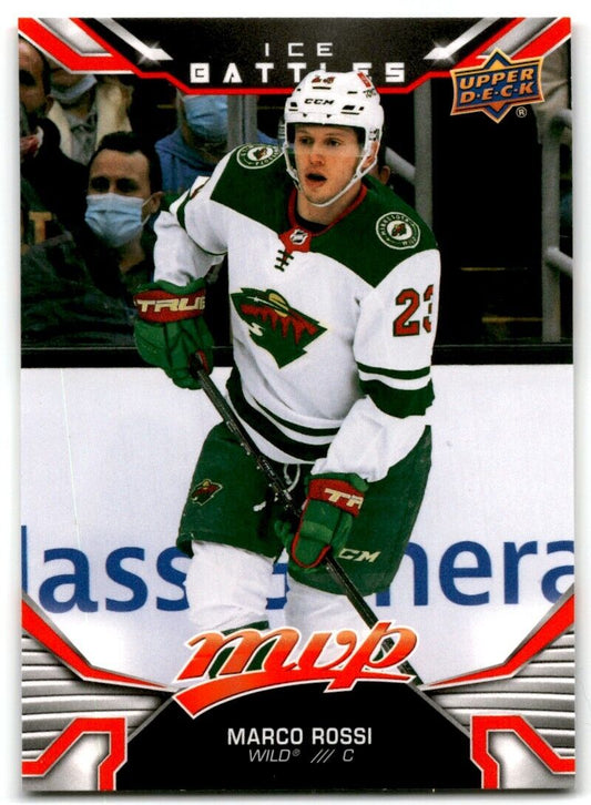 2022-23 Upper Deck MVP Ice Battles Marco Rossi Rookie Minnesota Wild #221