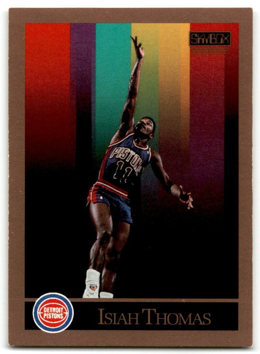 1990-91 SkyBox Isiah Thomas Detroit Pistons #93