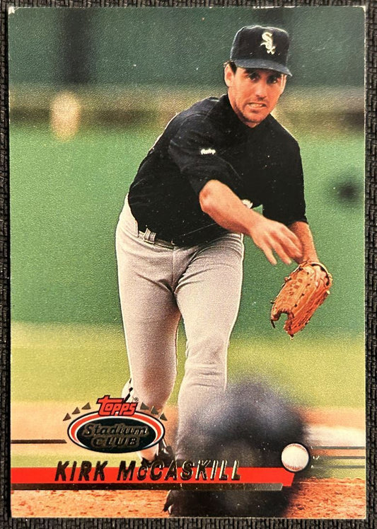 1993 Stadium Club Kirk McCaskill Chicago White Sox #166