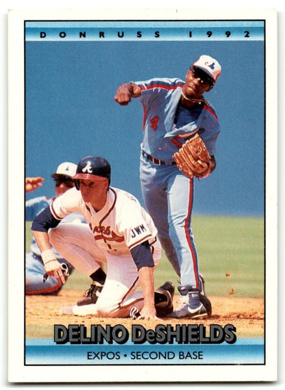 1992 Donruss Delino DeShields Montreal Expos #277