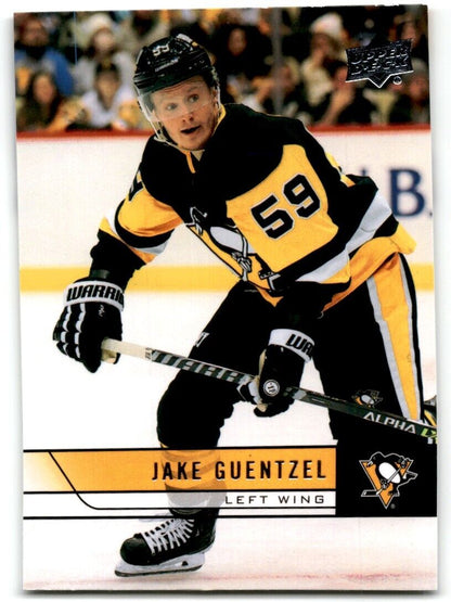 2021-22 Upper Deck Jake Guentzel Pittsburgh Penguins #T-54