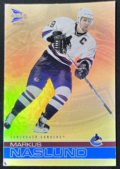 2001-02 Upper Deck McDonald's Prism Gold Markus Naslund Vancouver Canucks #41