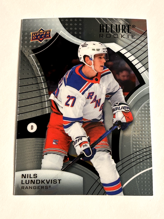 2021-22 Upper Deck Allure - Rookie #106 - Nils Lundkvist - New-York Rangers