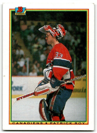 1990-91 Bowman Patrick Roy Montreal Canadiens #50