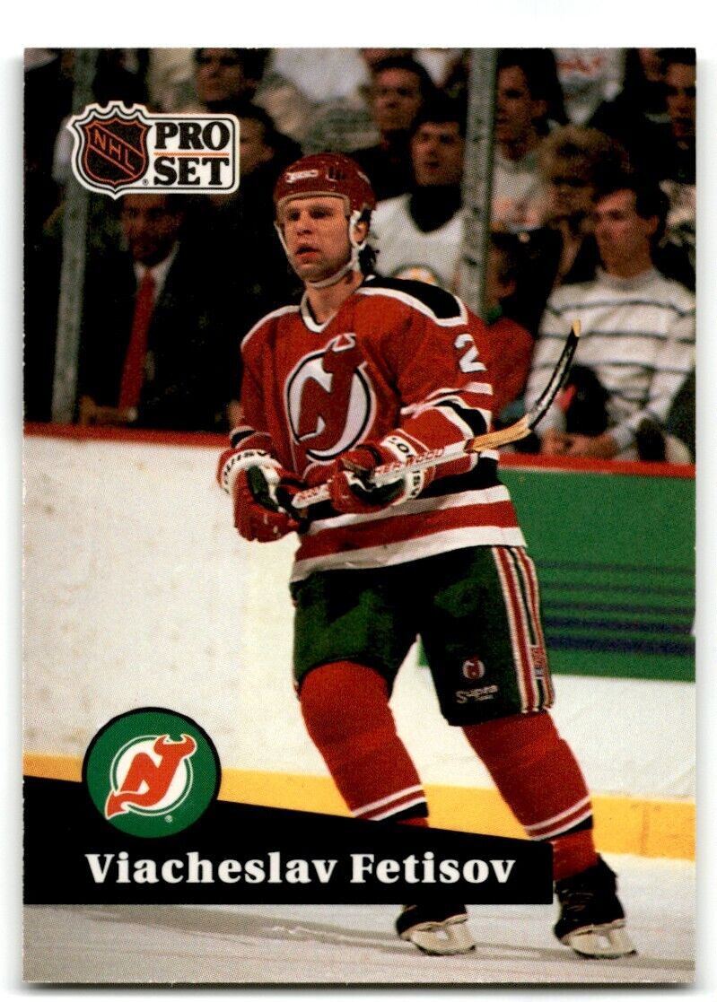 1991-92 Pro Set Viacheslav Fetisov New Jersey Devils #142