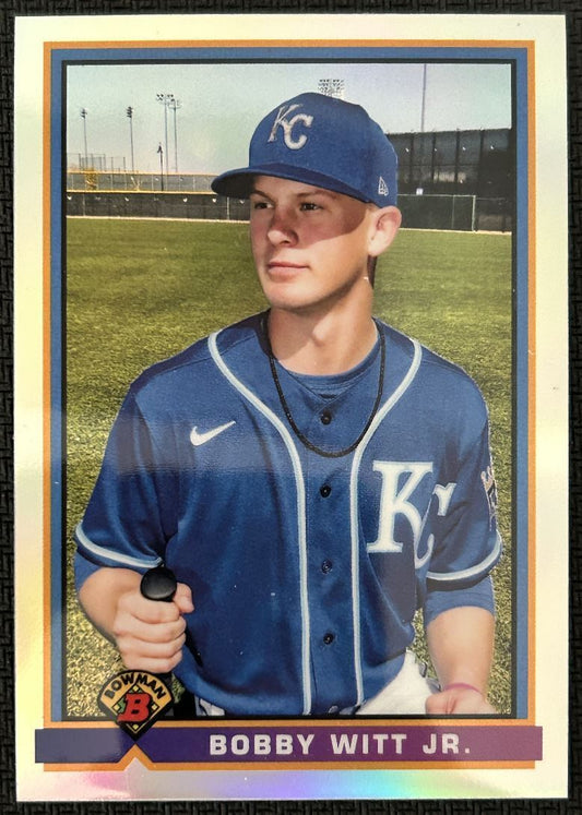 2020 Bowman Bobby Witt Jr. Kansas City Royals #90B-BWJ