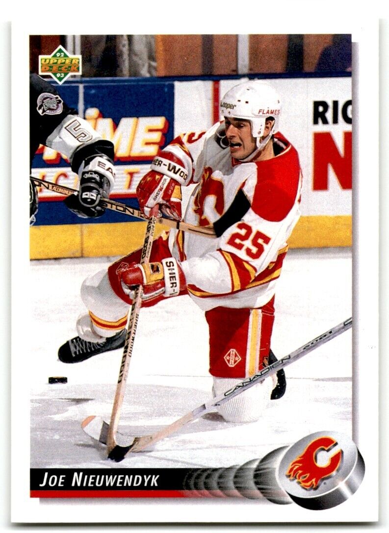 1992-93 Upper Deck Joe Nieuwendyk Calgary Flames #128