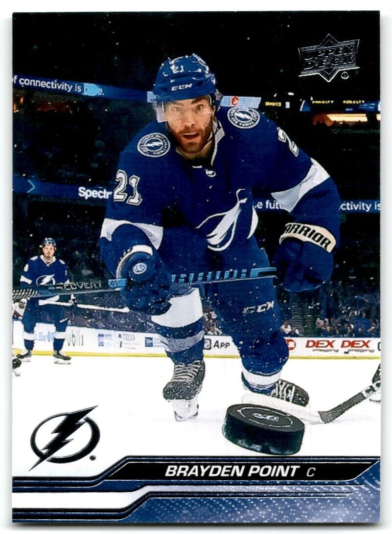 2023-24 Upper Deck Brayden Point Tampa Bay Lightning #411