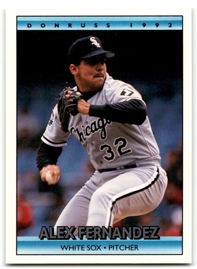 1992 Donruss Alex Fernandez Chicago White Sox #191