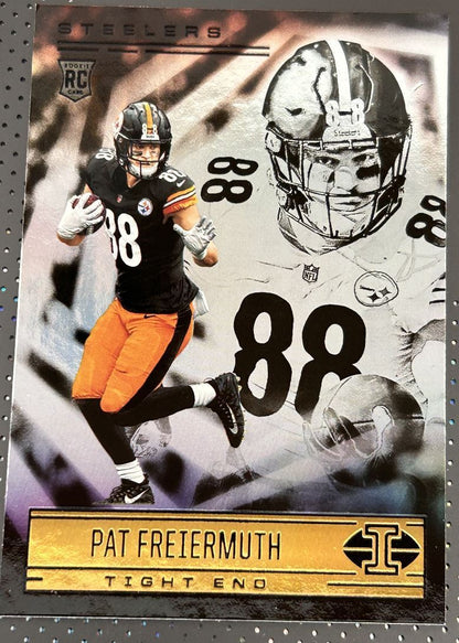 2021 Panini Illusions Pat Freiermuth Rookie Pittsburgh Steelers #90