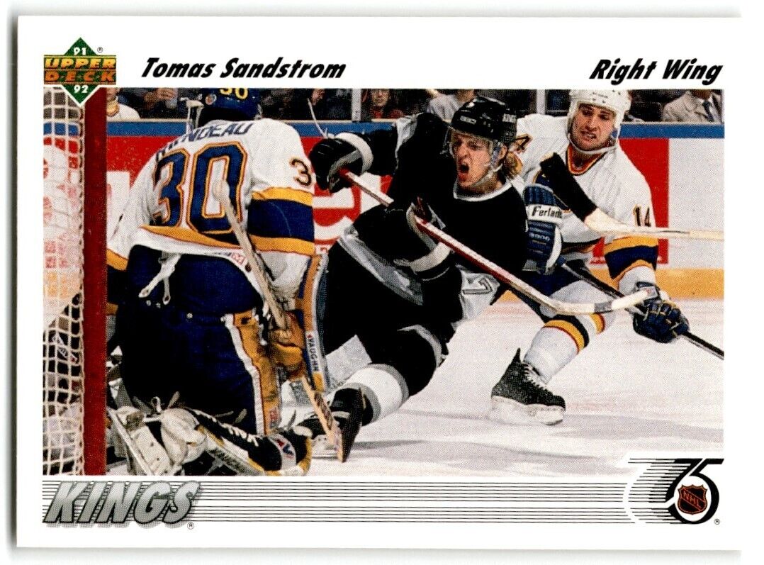 1991-92 Upper Deck Tomas Sandstrom Los Angeles Kings #141