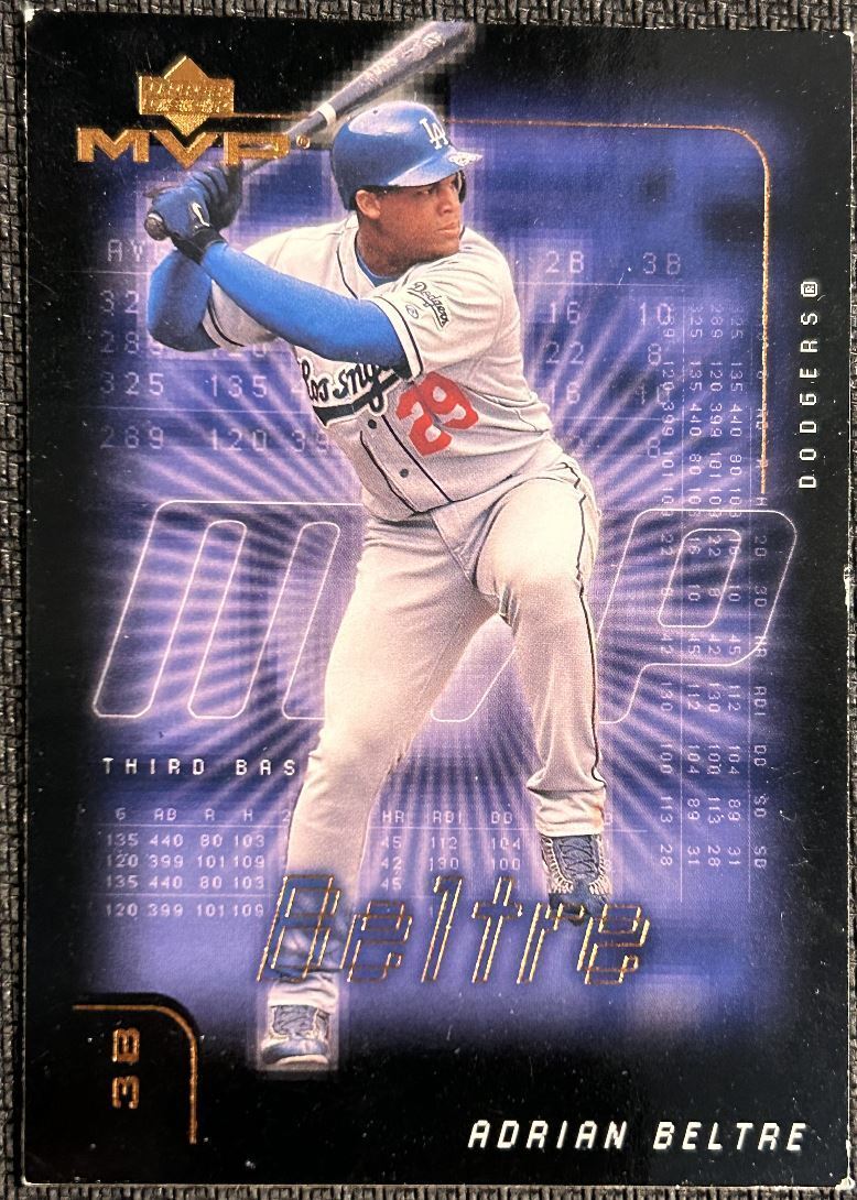 2002 Upper Deck MVP Adrian Beltre Los Angeles Dodgers #203