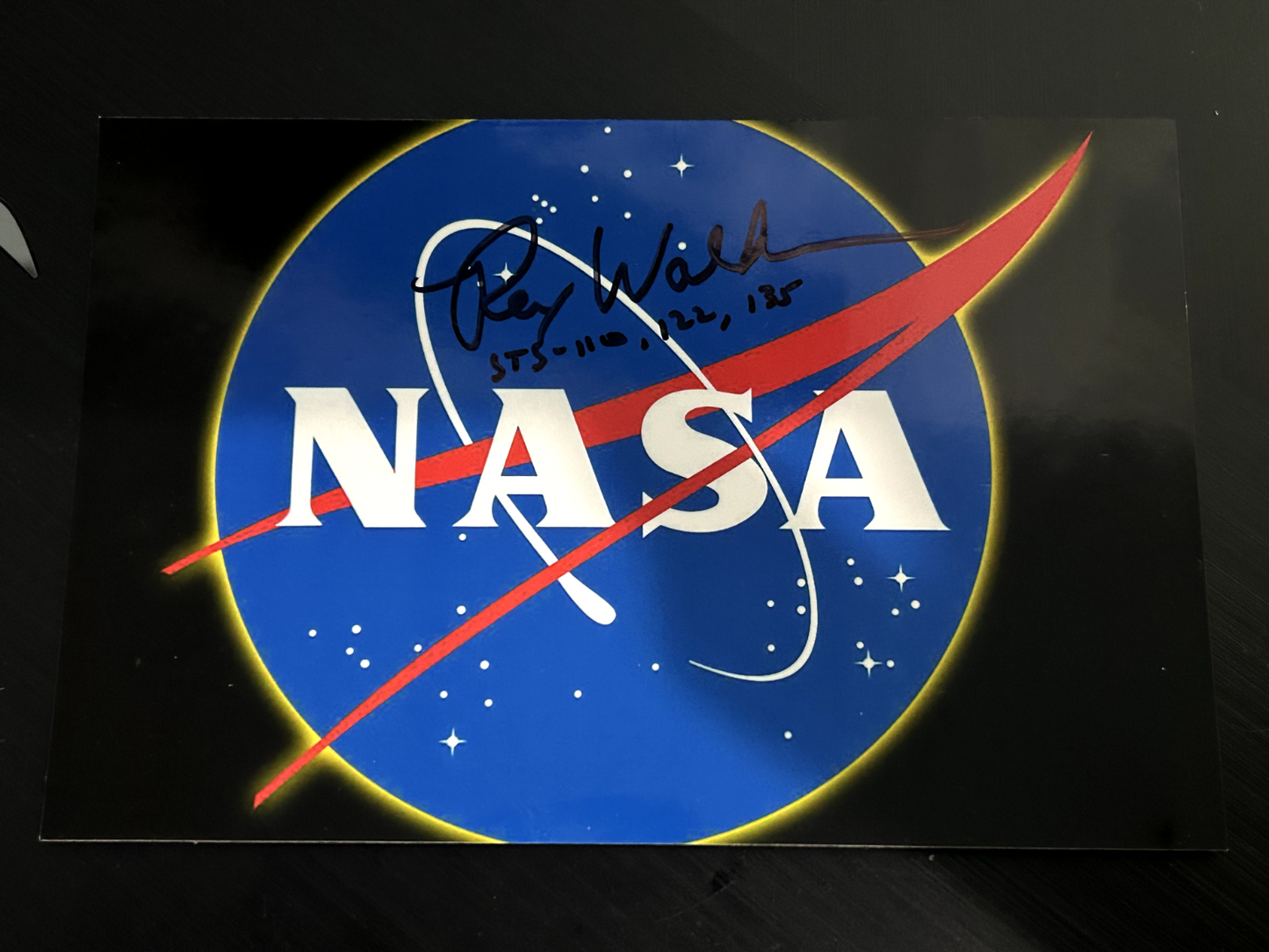 ASA Astronaut REX WALHEIM Authentic Hand Signed Autograph 5X7