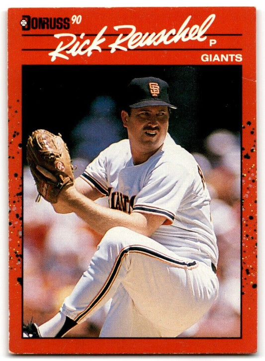 1990 Donruss Rick Reuschel San Francisco Giants #112