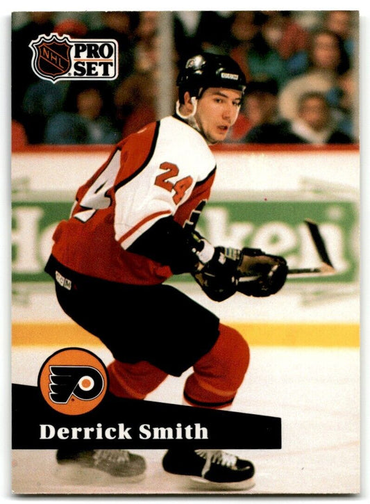 1991-92 Pro Set Derrick Smith Philadelphia Flyers #174