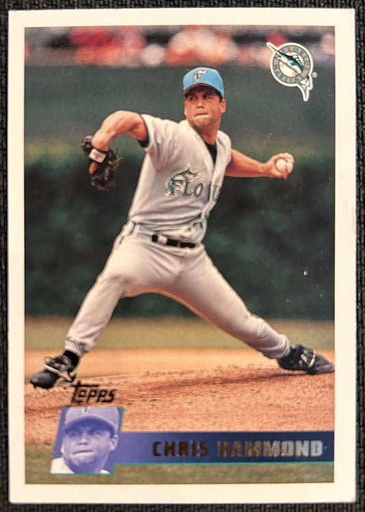 1996 Topps Chris Hammond Florida Marlins #374