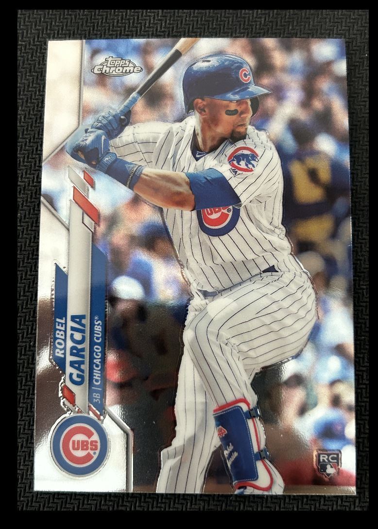 2020 Topps Chrome Robel Garcia Rookie Chicago Cubs #181