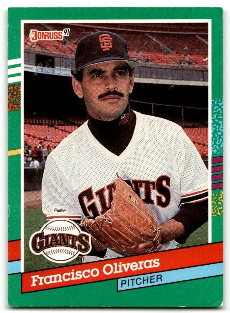 1991 Donruss Francisco Oliveras San Francisco Giants #469