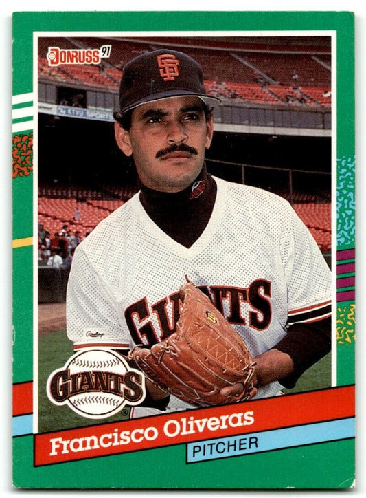 1991 Donruss Francisco Oliveras San Francisco Giants #469