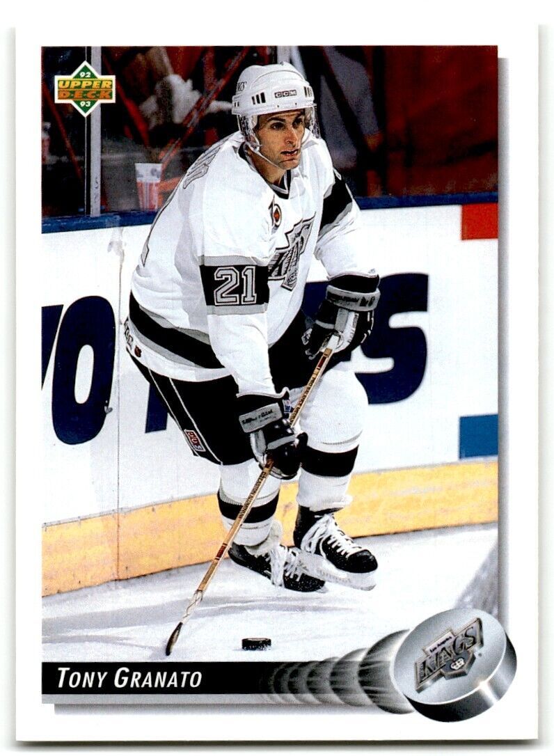 1992-93 Upper Deck Tony Granato Los Angeles Kings #185