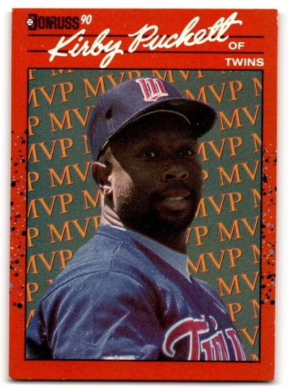 1990 Donruss Kirby Puckett Minnesota Twins #BC-8