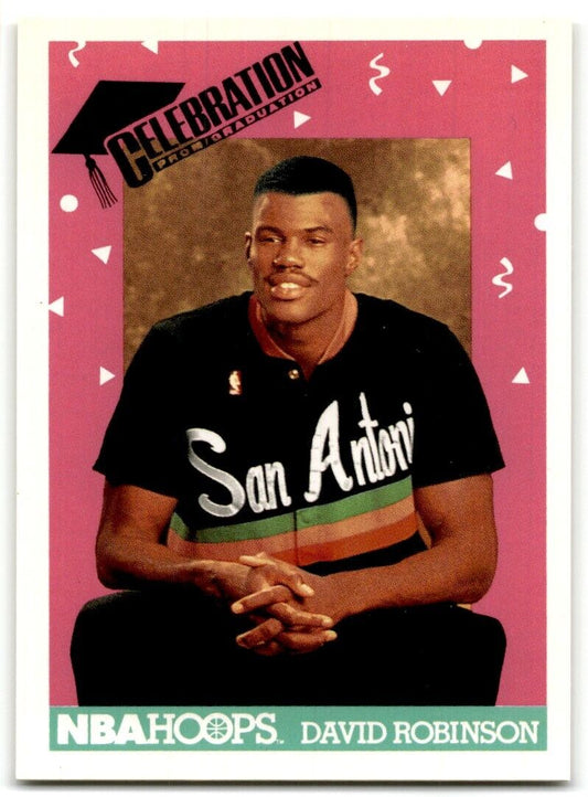 1991-92 Hoops David Robinson San Antonio Spurs #327