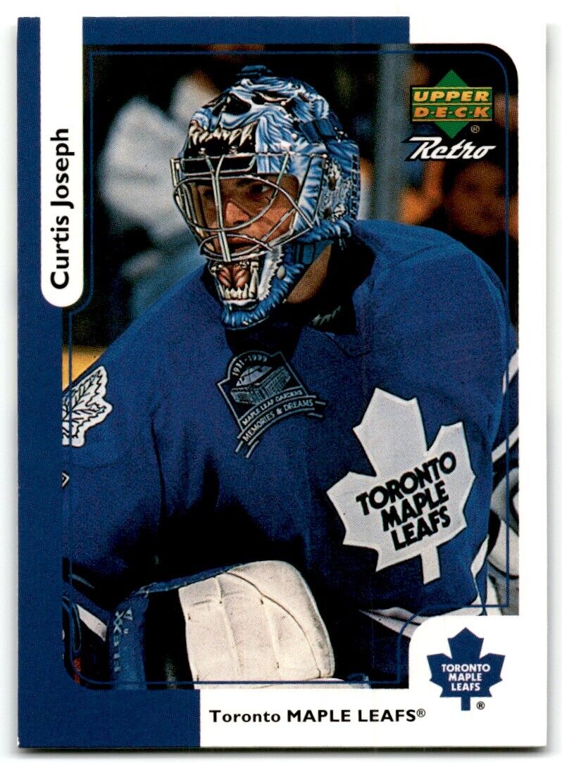 1999-00 Upper Deck Retro McDonald's Curtis Joseph Toronto Maple Leafs #MCD-12