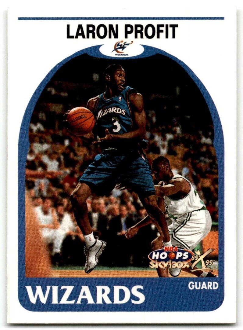 1999-00 Hoops Decade Laron Profit Rookie Washington Wizards #119