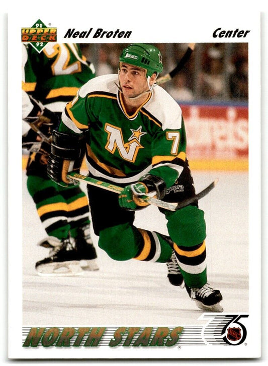 1991-92 Upper Deck Neal Broten Minnesota North Stars #232