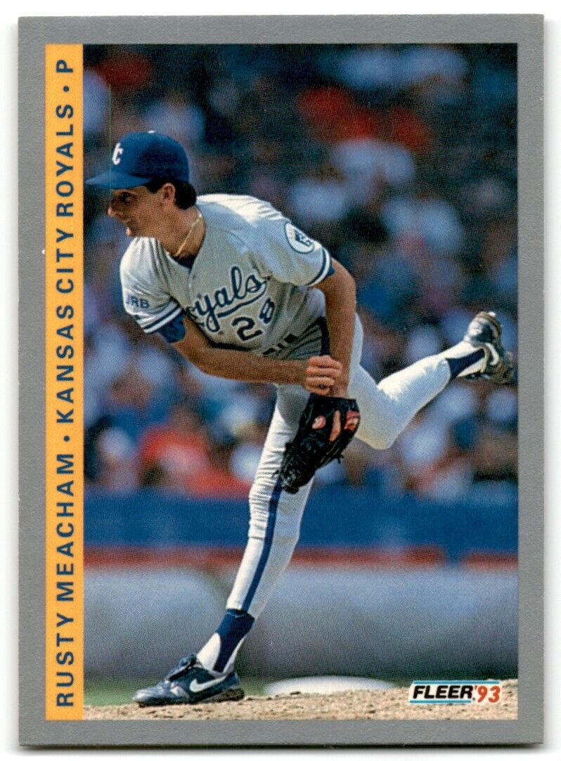 1993 Fleer Rusty Meacham Kansas City Royals #243